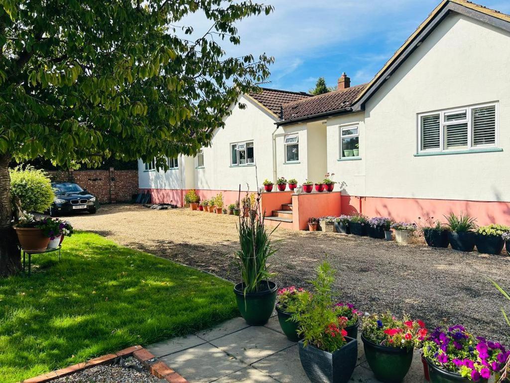 Cozy Double Bedroom In Stunning Bungalow On River Thames - Near Thorpe Park/Royal Holloway University/20Mins From Heathrow Staines-upon-Thames Extérieur photo